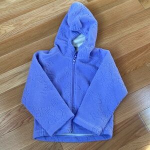REI Girls Fleece Zipper Coat